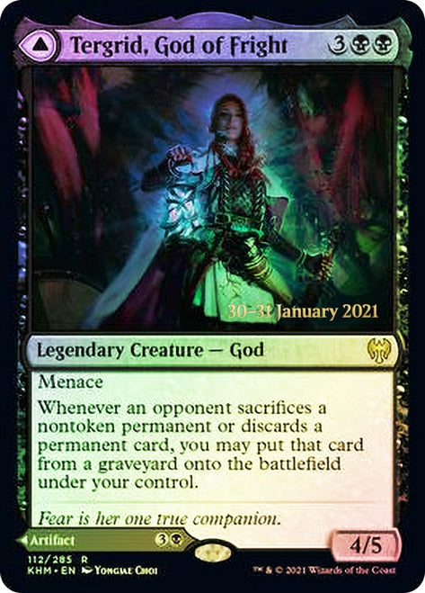 Tergrid, God of Fright // Tergrid's Lantern [Kaldheim Prerelease Promos] | Devastation Store
