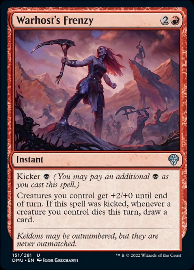 Warhost's Frenzy [Dominaria United] | Devastation Store