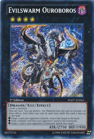 Evilswarm Ouroboros [HA07-EN065] Secret Rare | Devastation Store