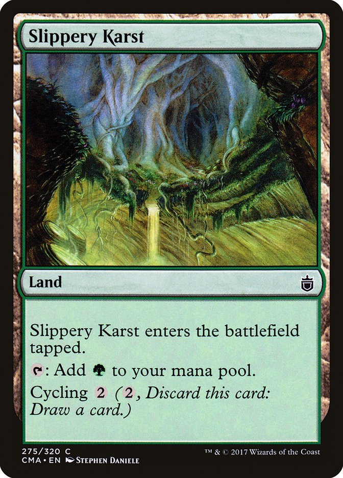 Slippery Karst [Commander Anthology] | Devastation Store