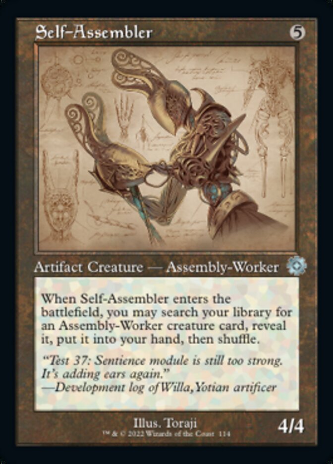 Self-Assembler (Retro Schematic) [The Brothers' War Retro Artifacts] | Devastation Store