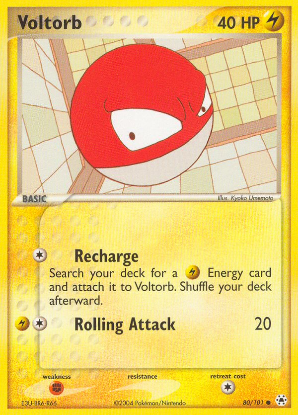 Voltorb (80/101) [EX: Hidden Legends] | Devastation Store