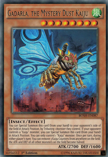 Gadarla, the Mystery Dust Kaiju [BOSH-EN087] Rare | Devastation Store