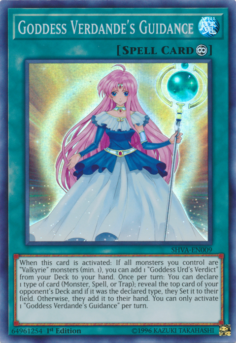 Goddess Verdande's Guidance [SHVA-EN009] Super Rare | Devastation Store