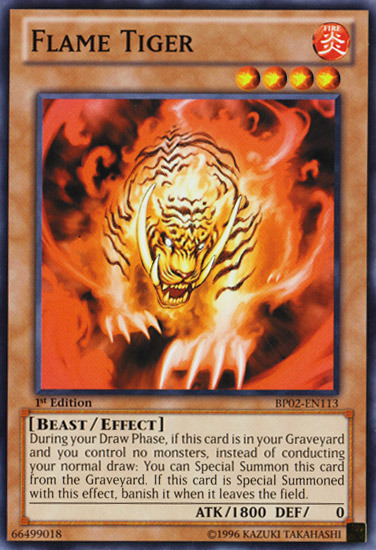 Flame Tiger [BP02-EN113] Mosaic Rare | Devastation Store