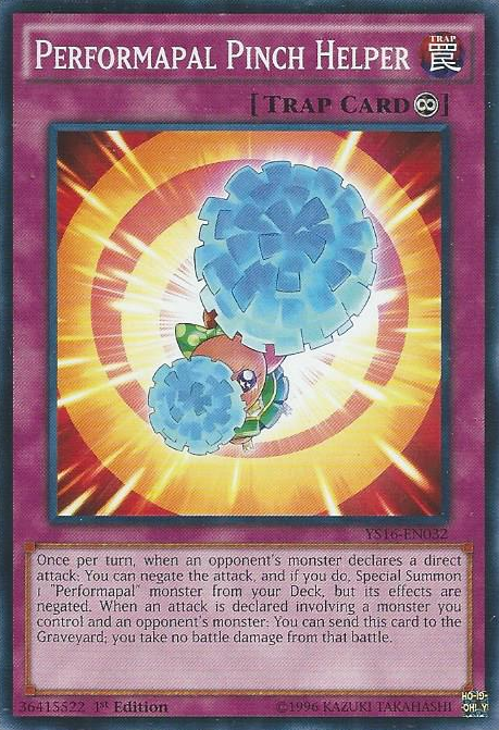 Performapal Pinch Helper [YS16-EN032] Common | Devastation Store