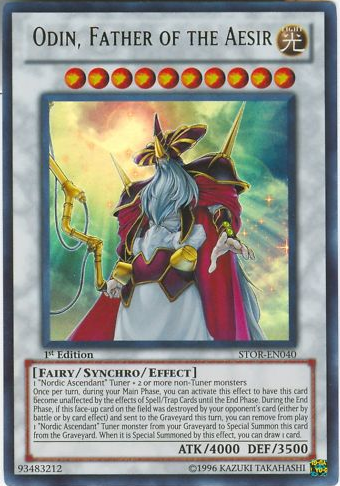 Odin, Father of the Aesir [STOR-EN040] Ultra Rare | Devastation Store