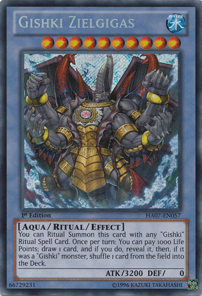 Gishki Zielgigas [HA07-EN057] Secret Rare | Devastation Store