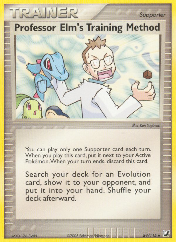Professor Elm's Training Method (89/115) [EX: Unseen Forces] | Devastation Store