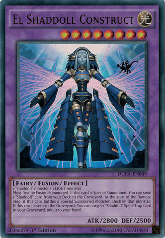 El Shaddoll Construct [DUEA-EN049] Ultra Rare | Devastation Store