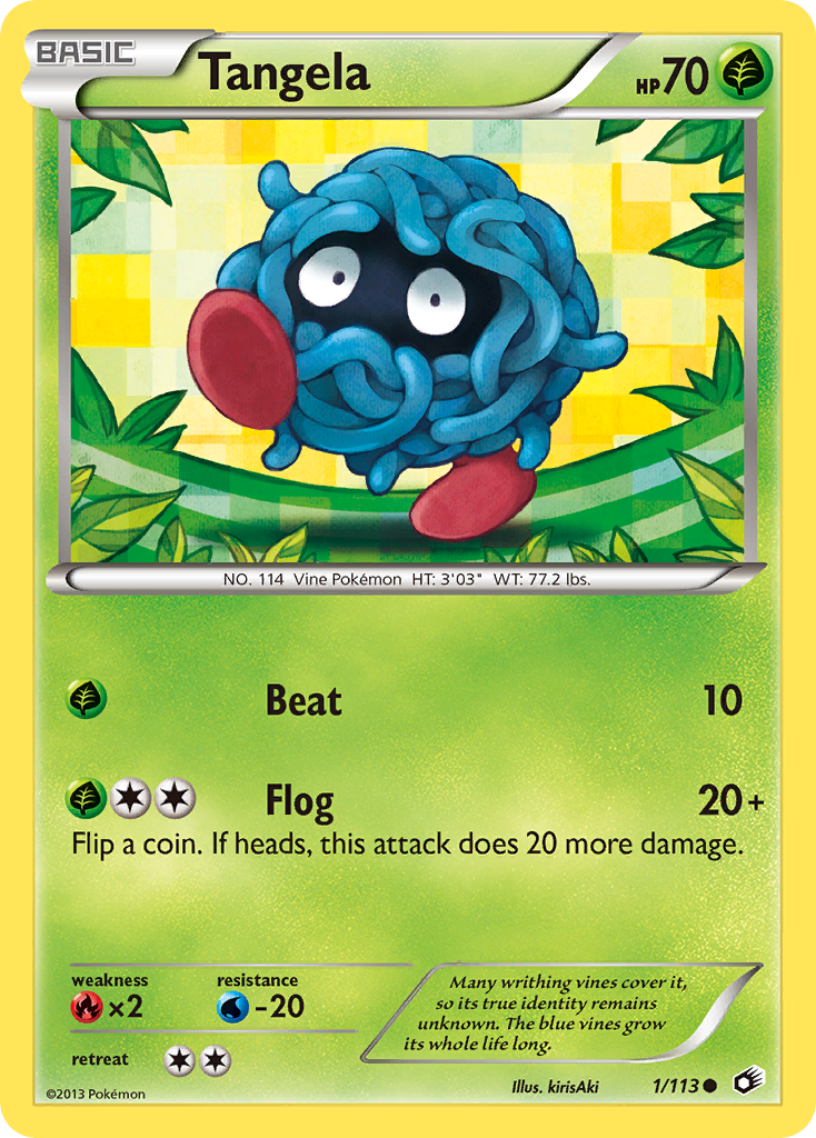 Tangela (1/113) [Black & White: Legendary Treasures] | Devastation Store