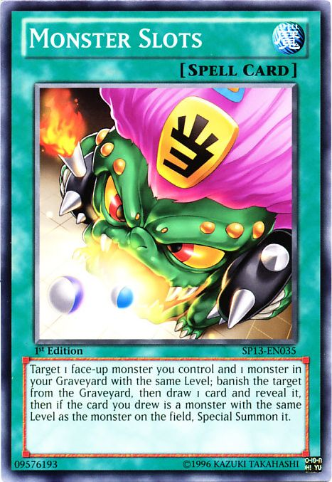 Monster Slots [SP13-EN035] Common | Devastation Store