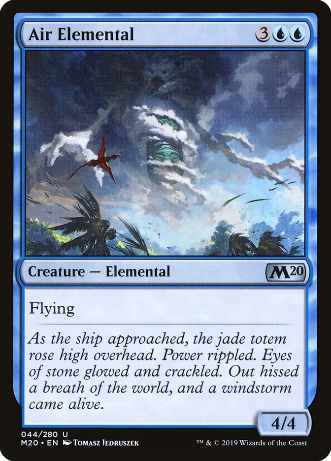 Air Elemental [Core Set 2020] | Devastation Store