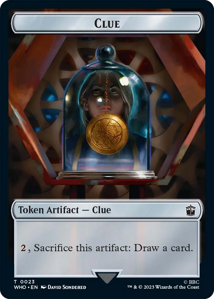 Clue Token [Doctor Who Tokens] | Devastation Store
