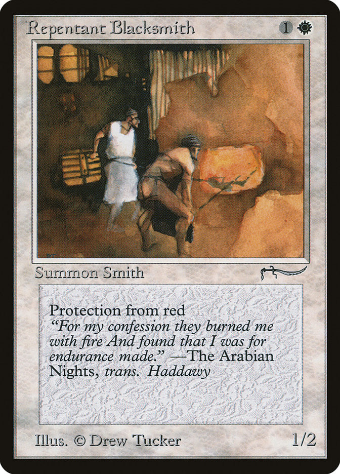 Repentant Blacksmith [Arabian Nights] - Devastation Store | Devastation Store