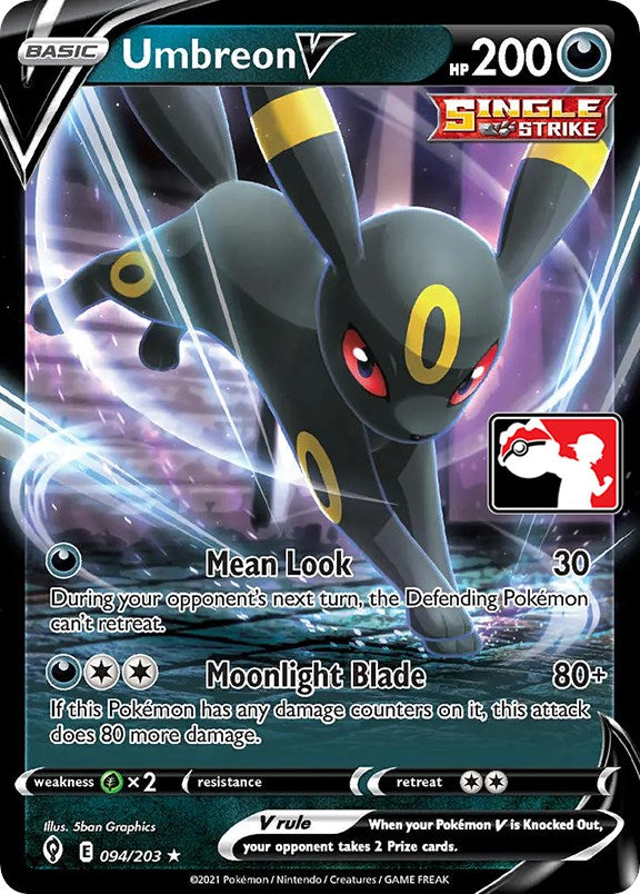 Umbreon V (094/203) [Prize Pack Series One] | Devastation Store