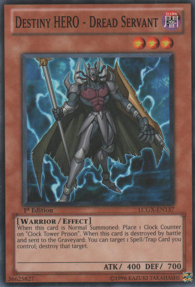 Destiny HERO - Dread Servant [LCGX-EN137] Common | Devastation Store