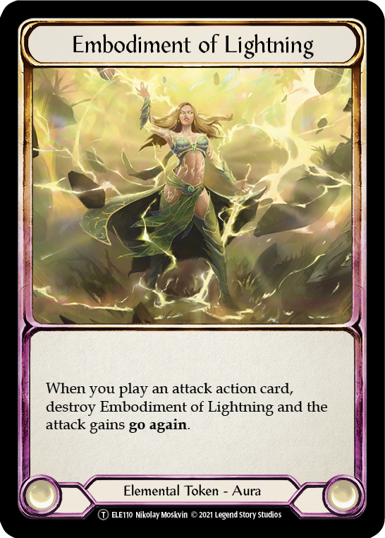 Embodiment of Lightning // Titan's Fist [U-ELE110] Unlimited Normal | Devastation Store
