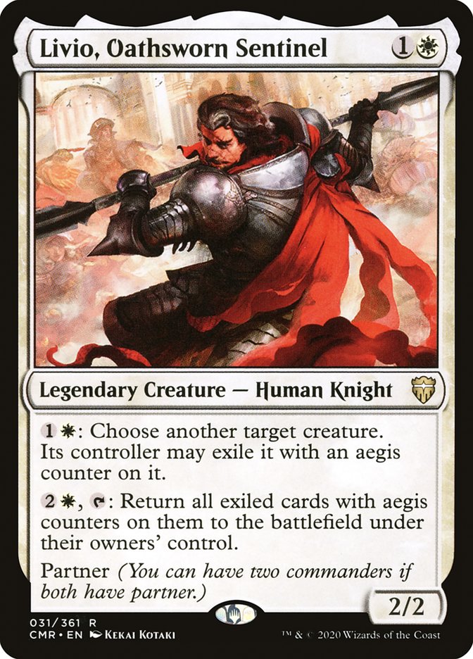 Livio, Oathsworn Sentinel [Commander Legends] | Devastation Store