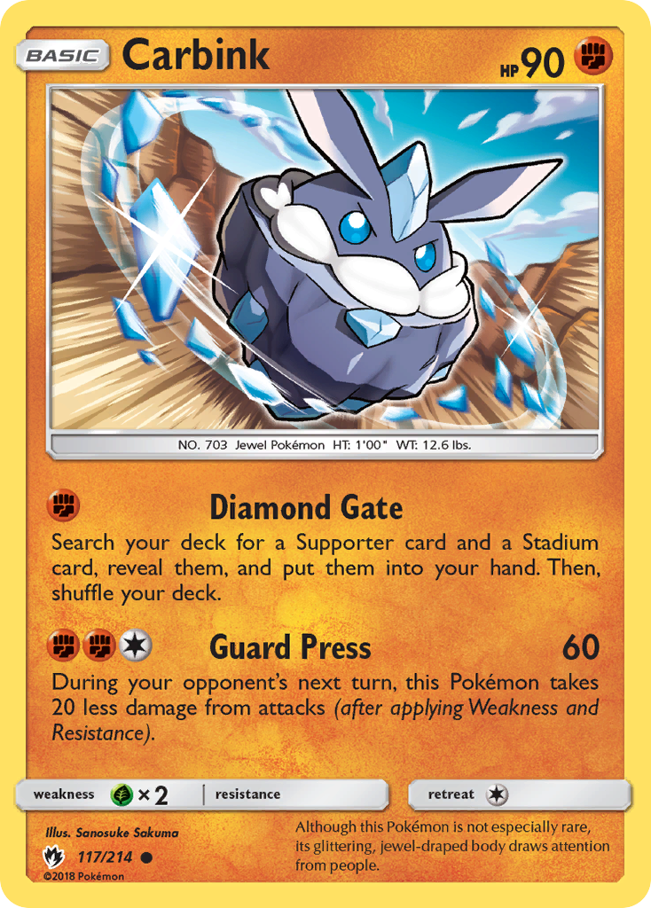 Carbink (117/214) [Sun & Moon: Lost Thunder] | Devastation Store