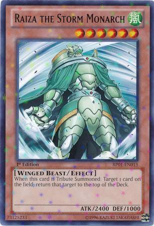 Raiza the Storm Monarch [BP01-EN015] Starfoil Rare | Devastation Store