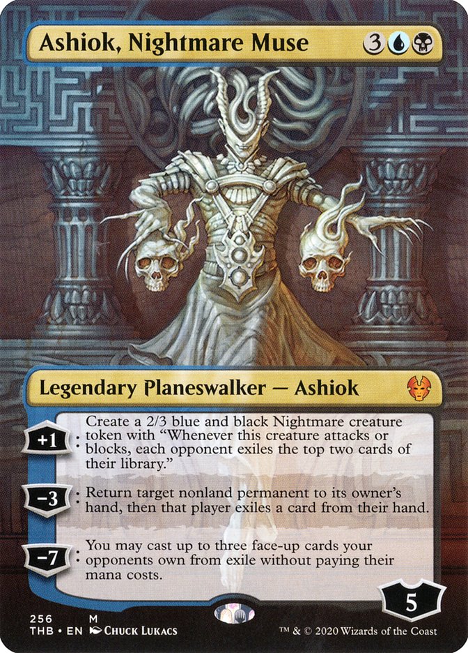 Ashiok, Nightmare Muse (Borderless) [Theros Beyond Death] | Devastation Store