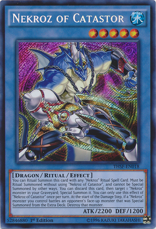 Nekroz of Catastor [THSF-EN018] Secret Rare | Devastation Store
