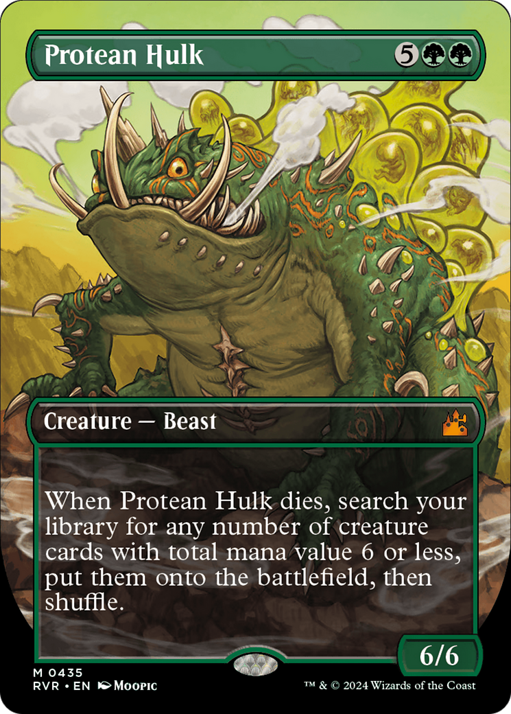 Protean Hulk (Anime Borderless) [Ravnica Remastered] | Devastation Store