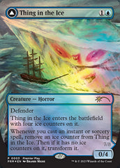 Thing in the Ice // Awoken Horror (Borderless Alternate Art) [Regional Championship Qualifiers 2023] | Devastation Store