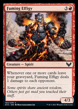 Fuming Effigy [Strixhaven: School of Mages] | Devastation Store