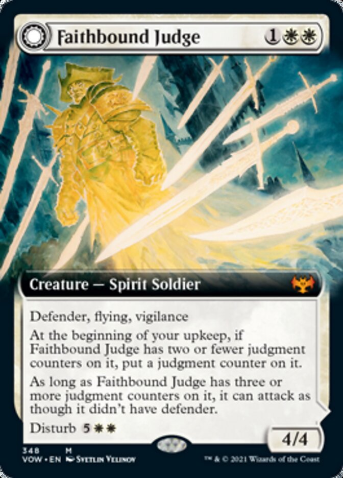 Faithbound Judge // Sinner's Judgment (Extended) [Innistrad: Crimson Vow] | Devastation Store