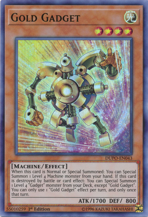 Gold Gadget [DUPO-EN043] Ultra Rare | Devastation Store