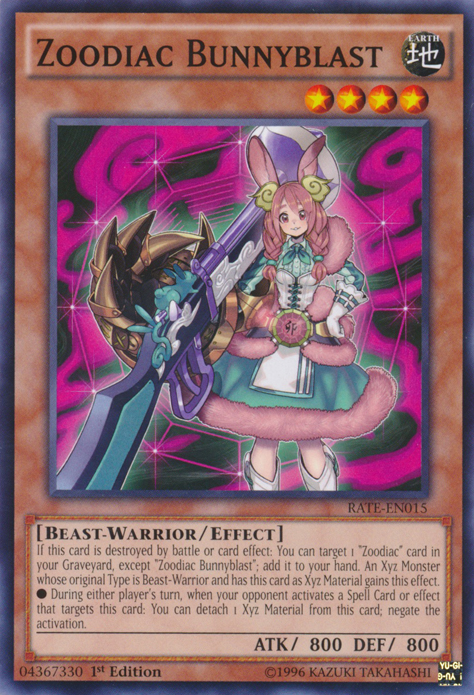 Zoodiac Bunnyblast [RATE-EN015] Common | Devastation Store