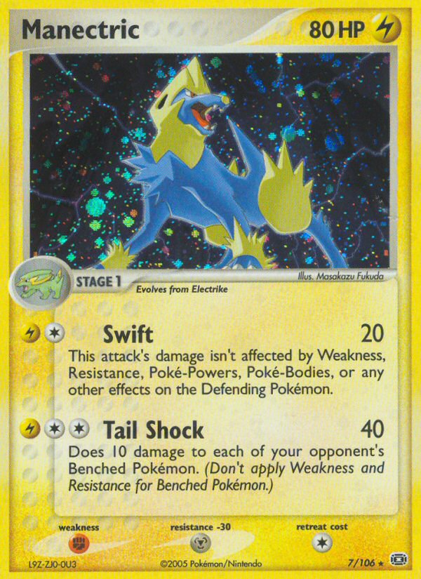 Manectric (7/106) [EX: Emerald] | Devastation Store