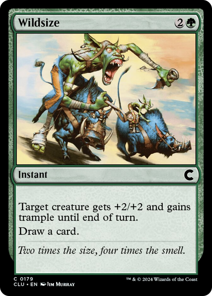 Wildsize [Ravnica: Clue Edition] | Devastation Store