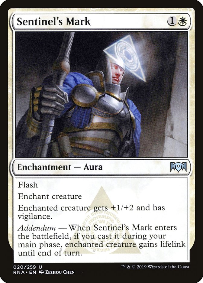 Sentinel's Mark [Ravnica Allegiance] | Devastation Store