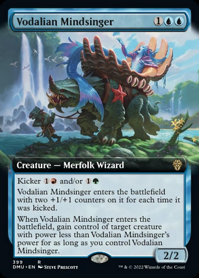 Vodalian Mindsinger (Extended Art) [Dominaria United] | Devastation Store