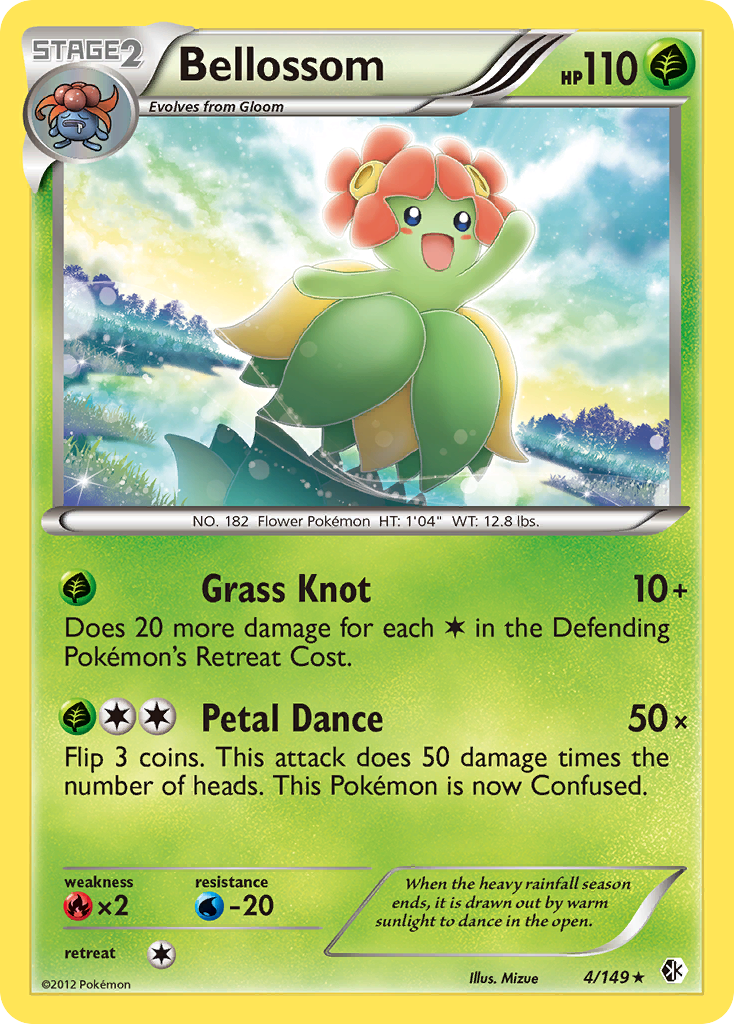 Bellossom (4/149) [Black & White: Boundaries Crossed] | Devastation Store