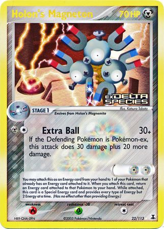 Holon's Magneton (22/113) (Stamped) [EX: Delta Species] | Devastation Store