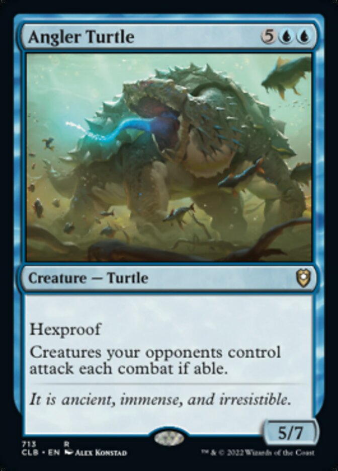 Angler Turtle [Commander Legends: Battle for Baldur's Gate] | Devastation Store