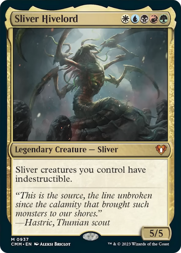 Sliver Hivelord [Commander Masters] | Devastation Store