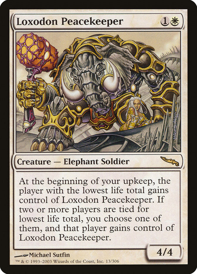 Loxodon Peacekeeper [Mirrodin] | Devastation Store