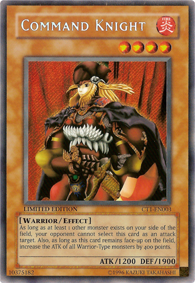Command Knight [CT1-EN003] Secret Rare | Devastation Store