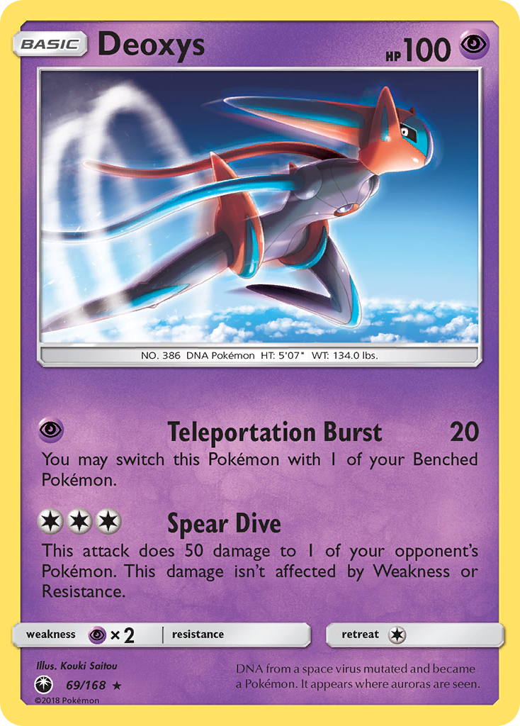 Deoxys (69/168) [Sun & Moon: Celestial Storm] | Devastation Store