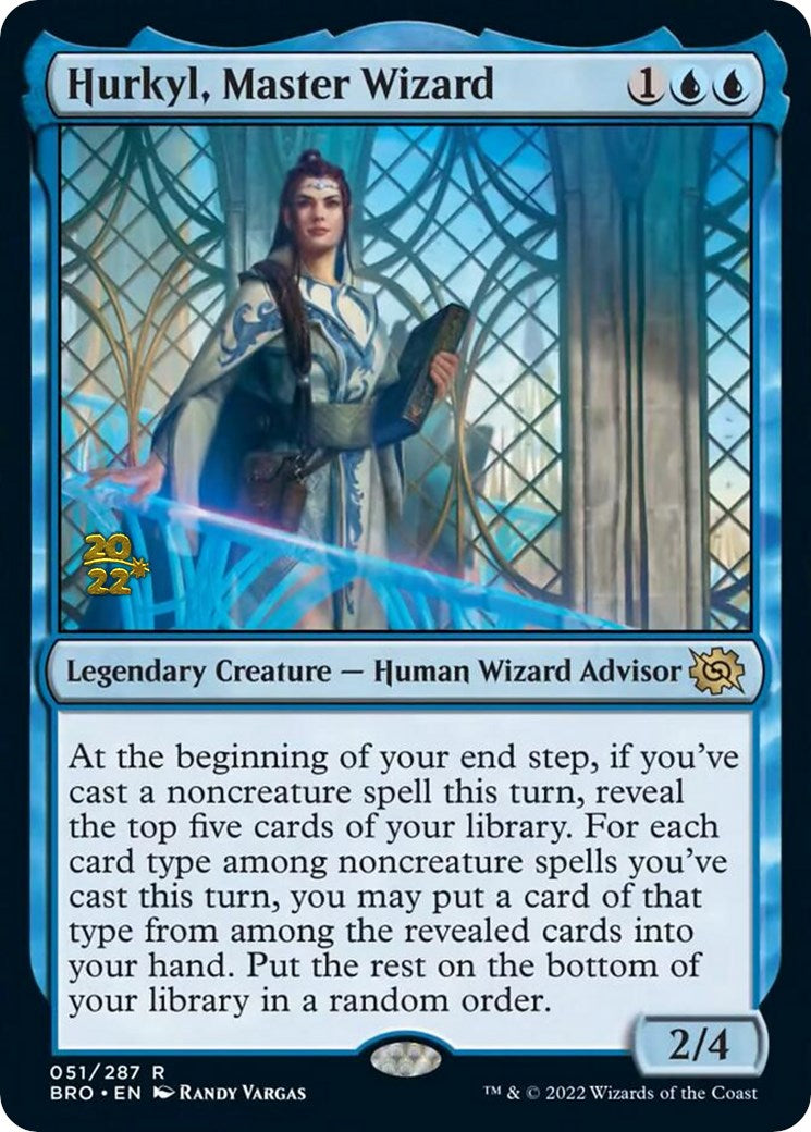 Hurkyl, Master Wizard [The Brothers' War Prerelease Promos] | Devastation Store