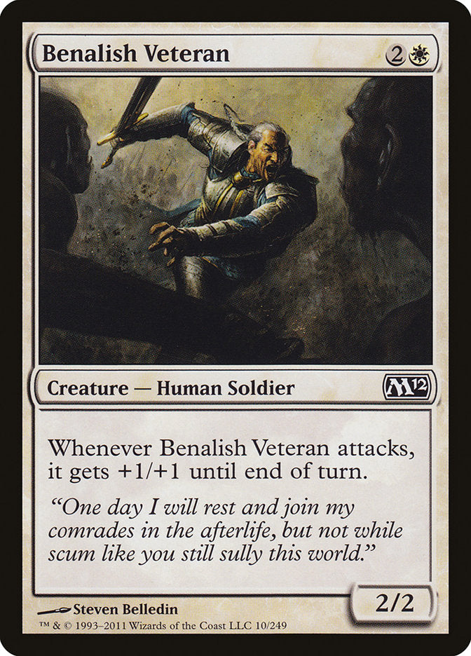 Benalish Veteran [Magic 2012] - Devastation Store | Devastation Store