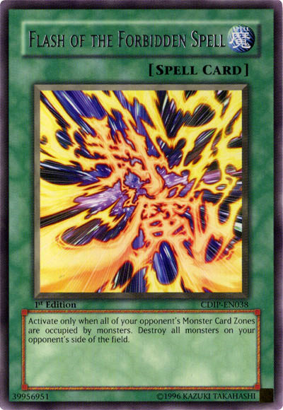 Flash of the Forbidden Spell [CDIP-EN038] Rare | Devastation Store