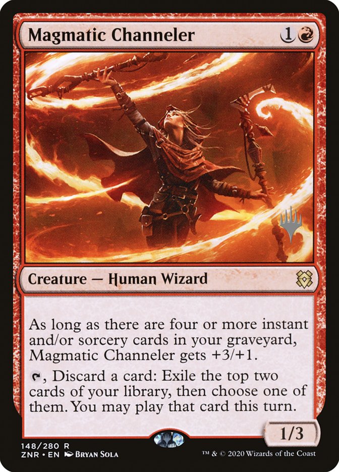 Magmatic Channeler (Promo Pack) [Zendikar Rising Promos] | Devastation Store