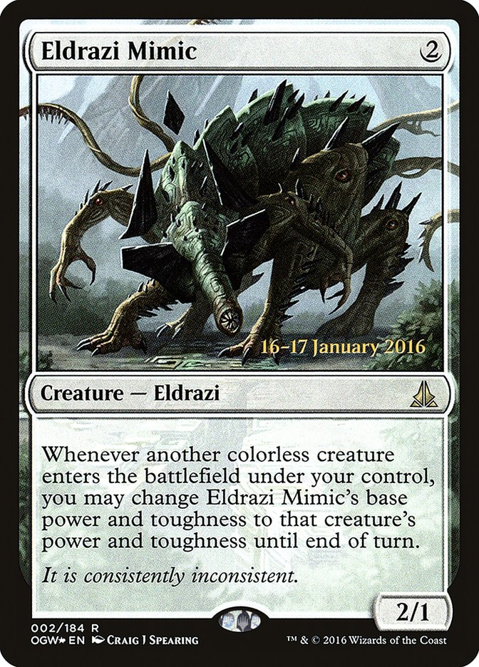 Eldrazi Mimic [Oath of the Gatewatch Prerelease Promos] | Devastation Store