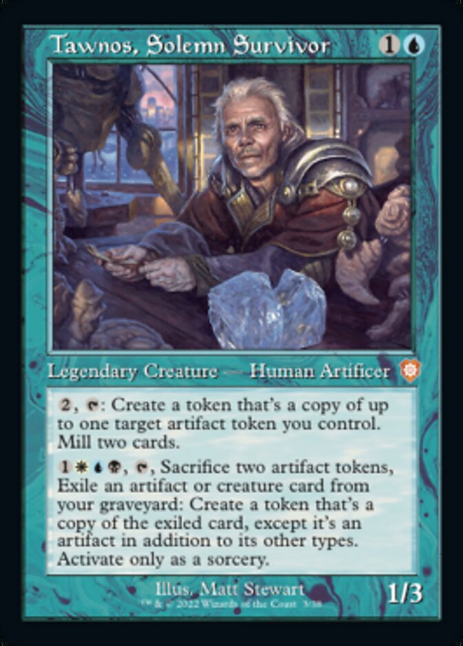 Tawnos, Solemn Survivor (Retro) [The Brothers' War Commander] | Devastation Store